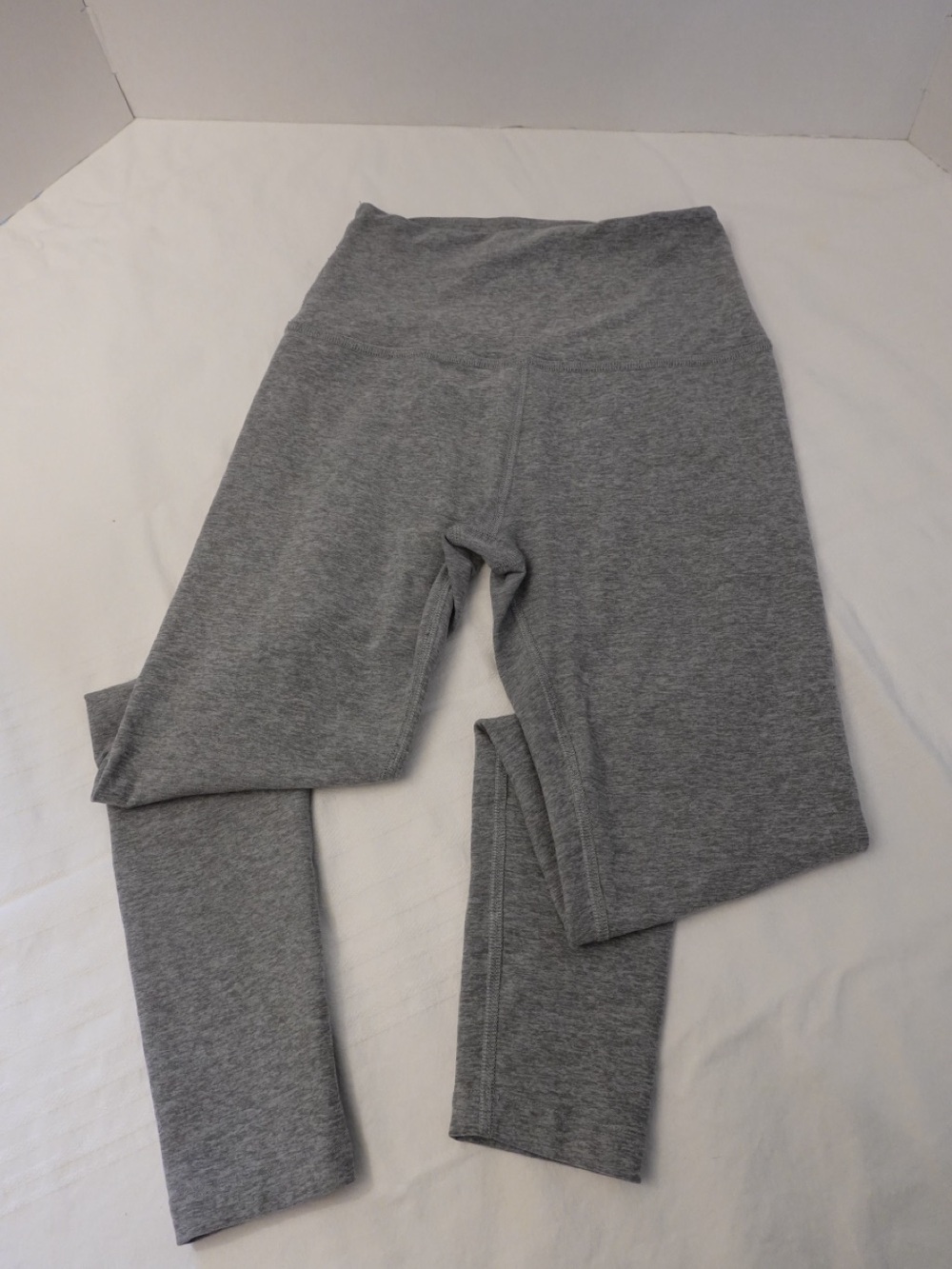 Beyond Yoga spacedye Caught in the Midi High Waisted Legging in Silver Mist